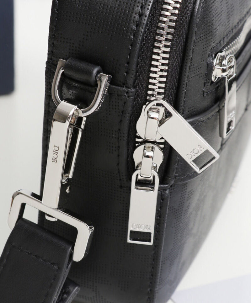 Christian Dior Safari Messenger Bag Black